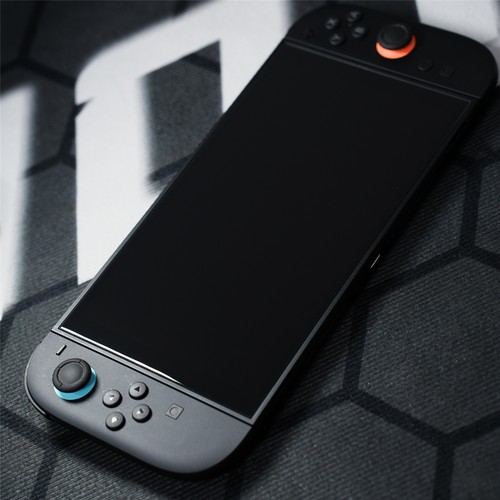 FY适用于switch2【定制大弧边】全透明玻璃钢化膜【除尘定位框】