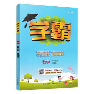 2025春小学数学学霸六年级下册北师版BS 小学6年级数学下北师大版同步教材讲解训练辅导资料书练习册基础单元提优练习题附答案详解