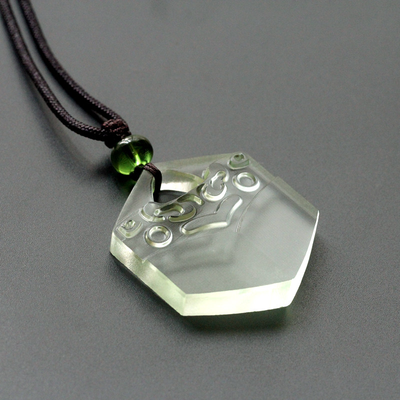 越王剑勾践男士挂饰收藏中国古代春秋战国名宝剑创意元素琉璃吊坠