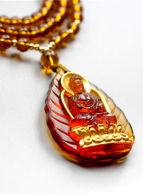 泰国神像琉璃佛祖饰品吊坠定制