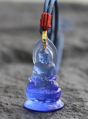 立体药师七佛吊坠如来结缘品挂件