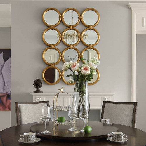 组合背景墙面酒店定制装饰镜