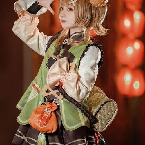 现货原神cos服游戏女仆装