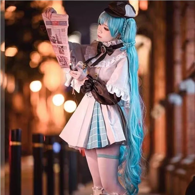 初音未来cos服少女侦探pl