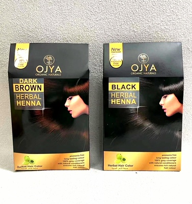 印度原装进口ojya纯植物海娜粉HENNA植物染粉男女通用正品