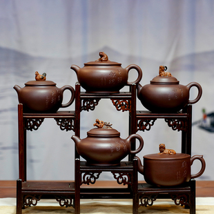 十二生肖原矿珍藏底槽清大师孔祥生全手工家用功夫茶具虎龙羊鸡猴