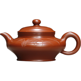 虚扁 原矿大红袍名家壶 国工范泽洪 真品授权纯全手工宜兴紫砂壶