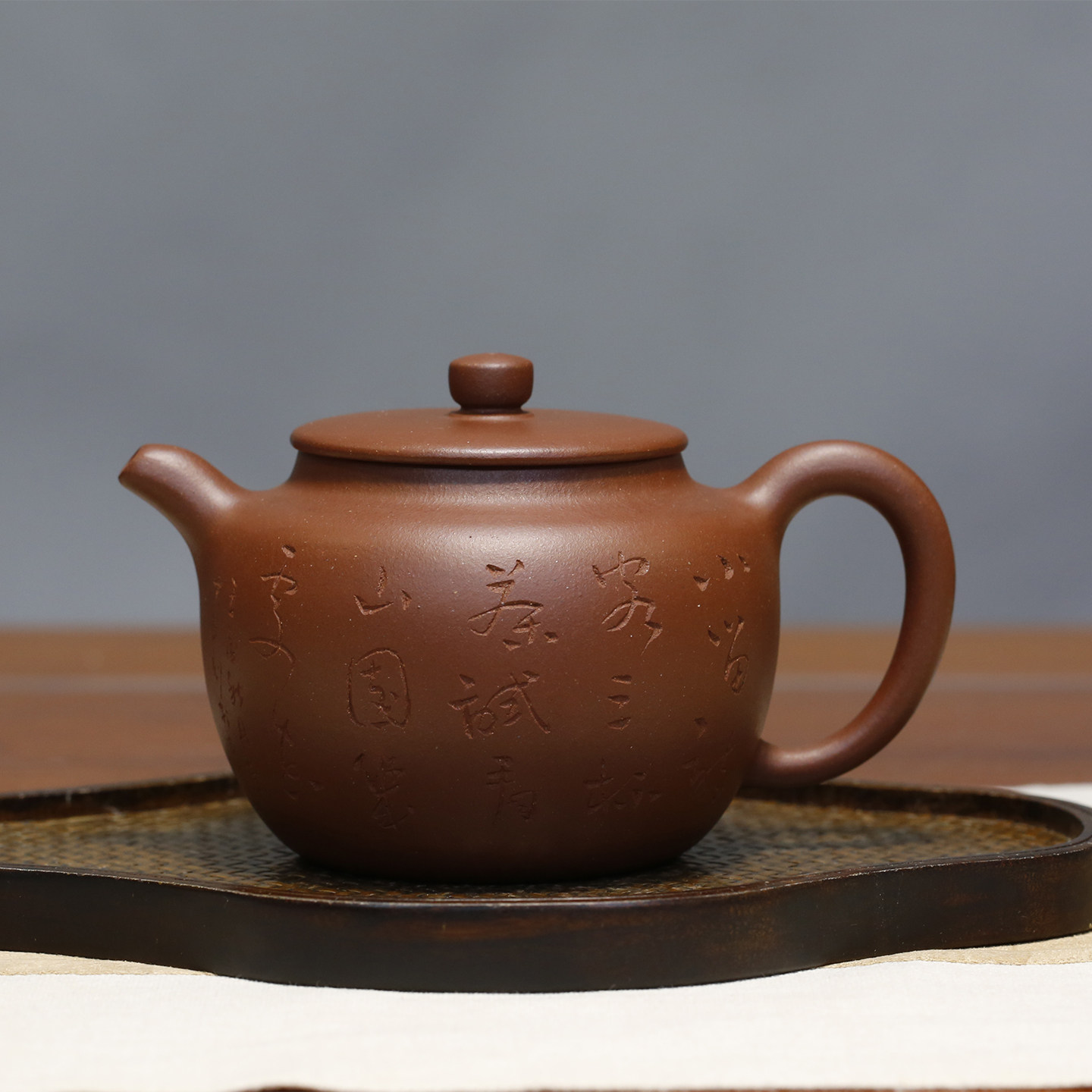 古韵工艺美术师王亚平全手工内壁章原矿纯正底槽青宜兴收藏紫砂壶