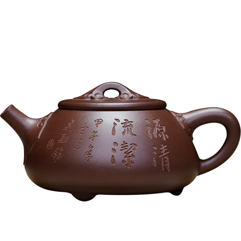 名家风如意内壁章石瓢送品茗杯