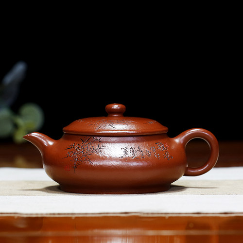 明炉原矿大红袍宜兴紫砂壶