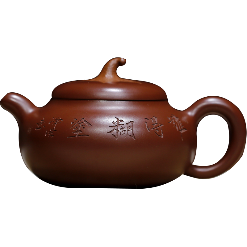 茄段国工范泽洪原矿紫砂壶小茶壶