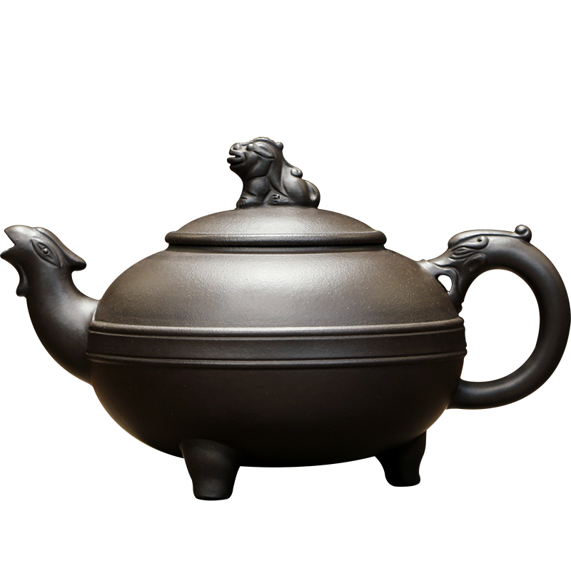 实力派老艺人龙凤500cc功夫茶具