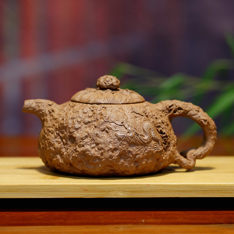 张义制陶花器老段泥纯手工