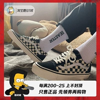 Vans Old Skool 36 DX ANA HAIM Черно -белая шахматная доска Low Low Shoes VN0A38G2OAK