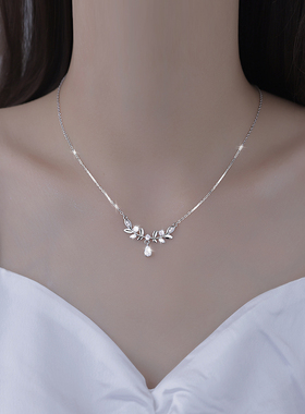 925纯银月桂女神项链2022年新款