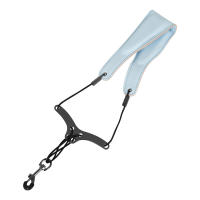 The new saxophone neck strap, metal hook, saxophone shoulder strap, comfortable, breathable and adjustable saxophone hanging strap thumbnail 8