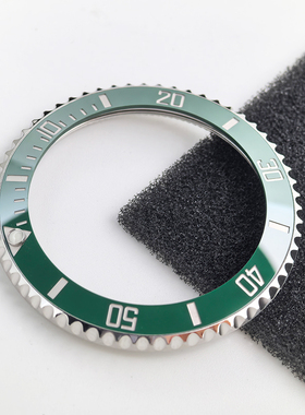 适配40绿水鬼116610LV陶瓷圈口钢圈Submariner Hulk Watch Bezel