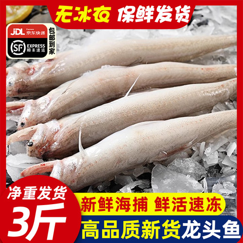 精品新货豆腐鱼龙头鱼新鲜无冰衣