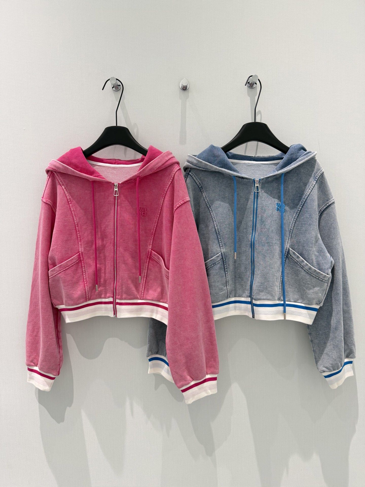 欧货新款连帽卫衣外套+阔腿牛仔裤套装女宽松休闲百搭运动风套装,女装/女士精品,时尚套装,淘宝优惠券,粉丝福利购,淘宝优惠卷