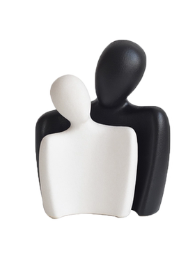 黑白树脂工艺品陶瓷艺术