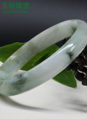 正宗老坑缅甸天然A货翡翠内径75.7mm特大圈老手镯子臂环臂镯子