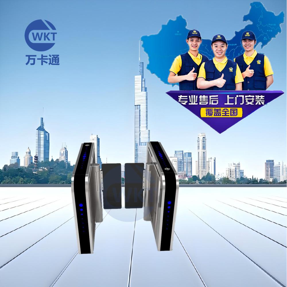 小区人行通道摆闸人脸识别门禁