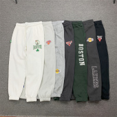 男女宽松运动收口小脚卫裤 小武出品机车篮球联名秋冬季 加绒休闲裤