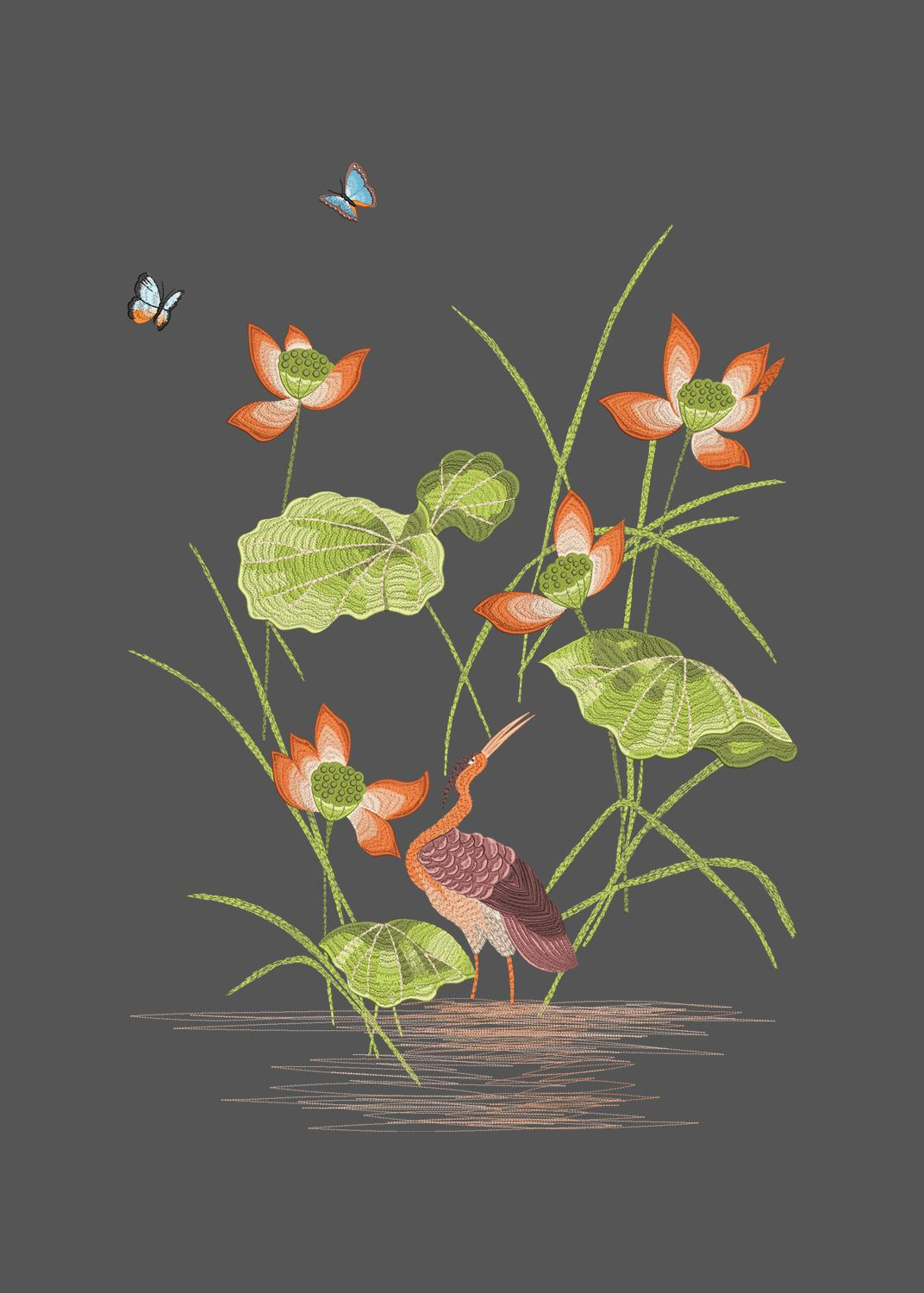 电脑绣花制版 网络刺绣制卡绣花机打版打带emb文档花样设计版带