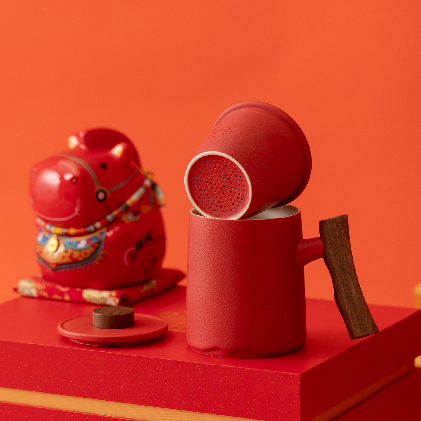 马年摆件生肖吉祥物企业商务礼盒