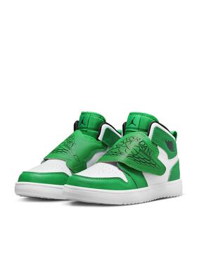 Jordan 1 Sky绿白男女儿童运动休闲潮流时尚中帮篮球鞋BQ7197-301