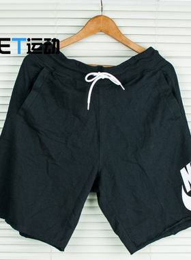 Nike SHORT FT GX 男子针织大LOGO五分裤运动休闲短裤 AT5268-010