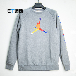 Nike Air Jordan 男子大Logo圆领舒适运动休闲套头卫衣DA6729-091