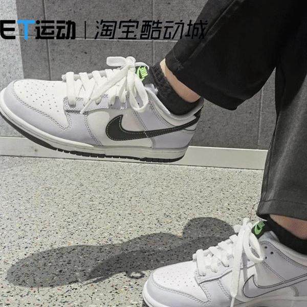 NIKE耐克低帮休闲板鞋DUNK运动鞋小白鞋时尚滑板鞋FB9109-107
