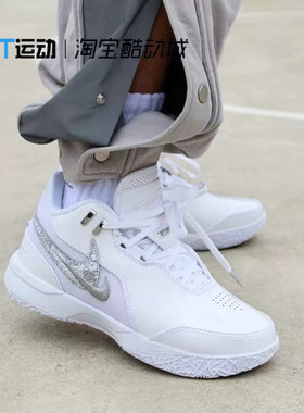 Nike耐克LEBRON詹姆斯男运动鞋抗扭缓震实战双勾篮球鞋FJ1567-102