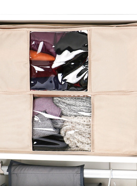 牛津布整理袋衣橱衣帽间可防潮收纳床单被子简约实用无异味可水洗