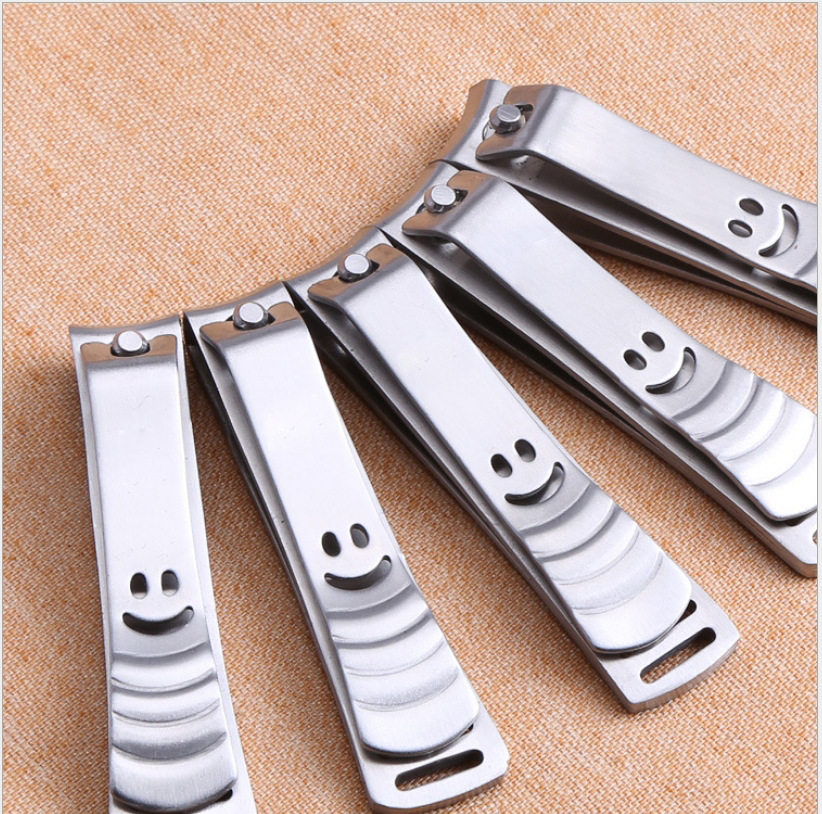 大笑脸碳钢美甲个人清结护理工具指甲剪指甲钳修甲刀礼品定制LOGO
