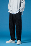 2025冬季新款加厚长裤风解构小脚萝卜裤休闲裤黑K107-P65，男装休闲裤，电商B277(原6028)