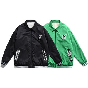 2026冬季新款情侣港风双面穿羊羔毛夹克服潮外套 GJ26-P125图片