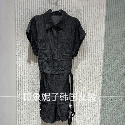 欧洲站2026夏季系带连衣裙