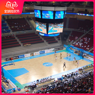 枫桦木A级室内篮球馆地板场地专用 专业比赛实木体育运动地板防滑