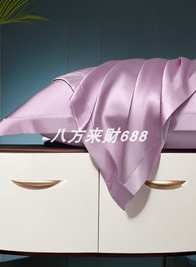 真丝枕套一对装非100%桑蚕丝绸枕套枕巾冰丝枕头套单个48cmx74cm