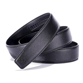 高端商务男士 头层牛皮皮带不带头自动扣皮带身无扣无头腰带条青年