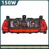 九号E150MK2 E200PMK2 E125MK2高亮三透镜大灯APP可调远光爆闪