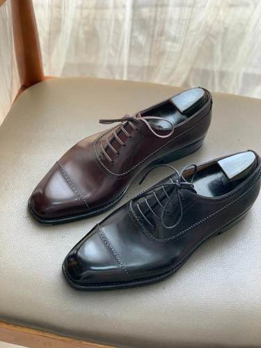 正装皮鞋固伦透气正装牛皮