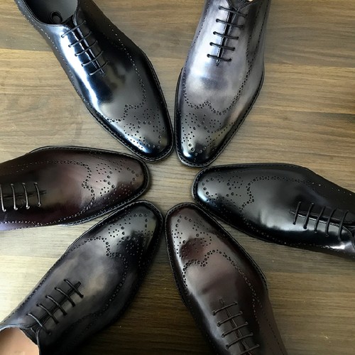 固特异手工皮鞋定制布洛克