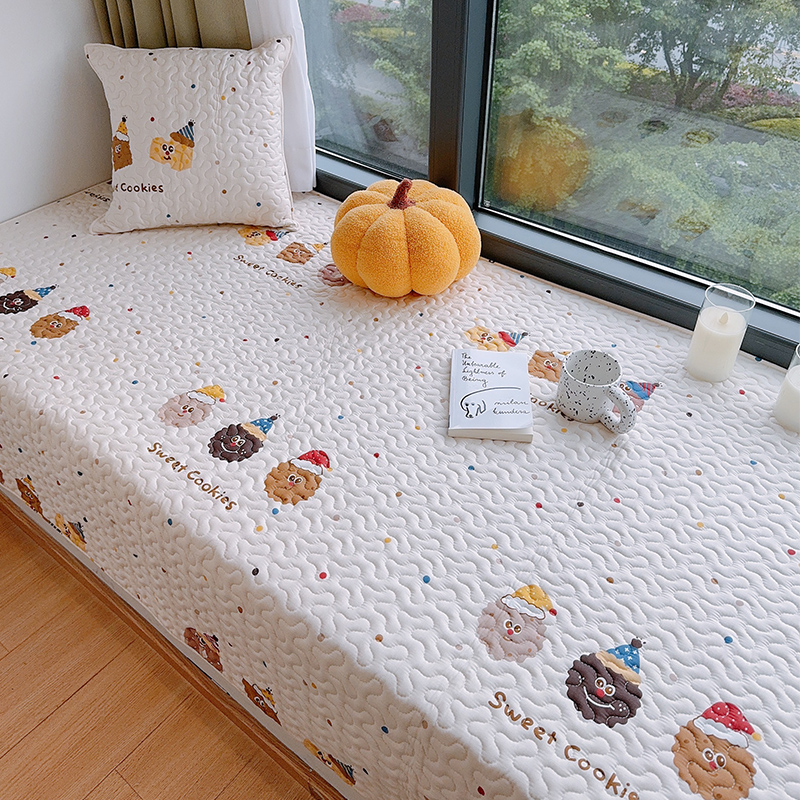 纯棉飘窗垫网红阳台垫定制