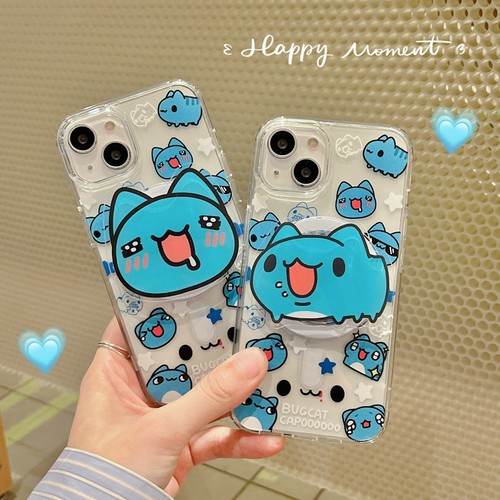 适用苹果15pro亚克力卡通防摔