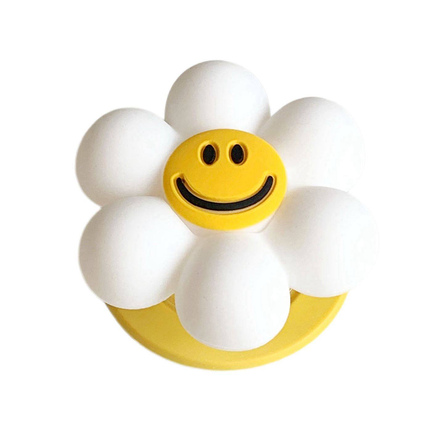 韩国权志龙GD菊花笑脸适用手机壳MagSaf磁吸气囊支架可伸缩强力吸