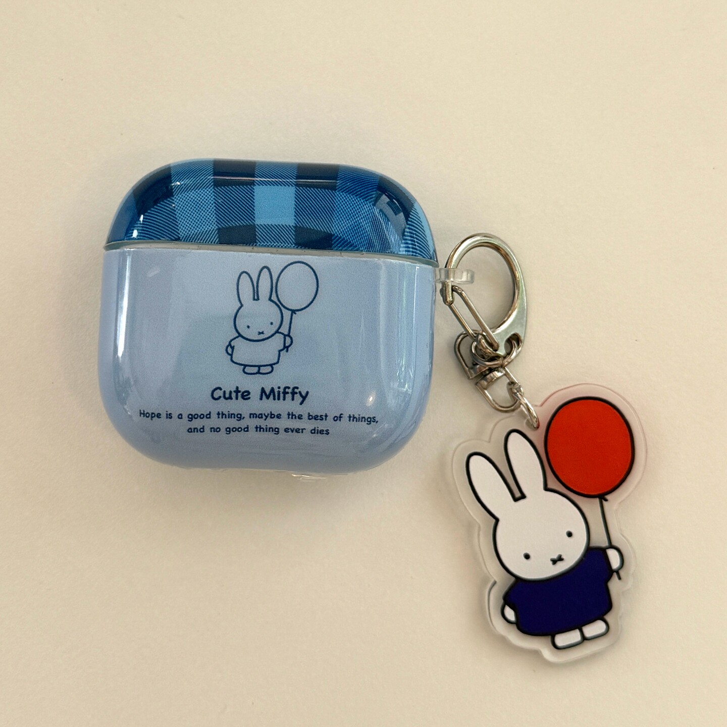 韩系ins卡通小兔小熊适用于苹果耳机保护套airpods4无线蓝