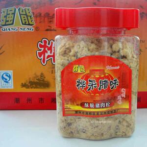 潮州特产小吃 强龙桦采腊味 酥脆猪肉松 零食寿司食材 潮汕风味